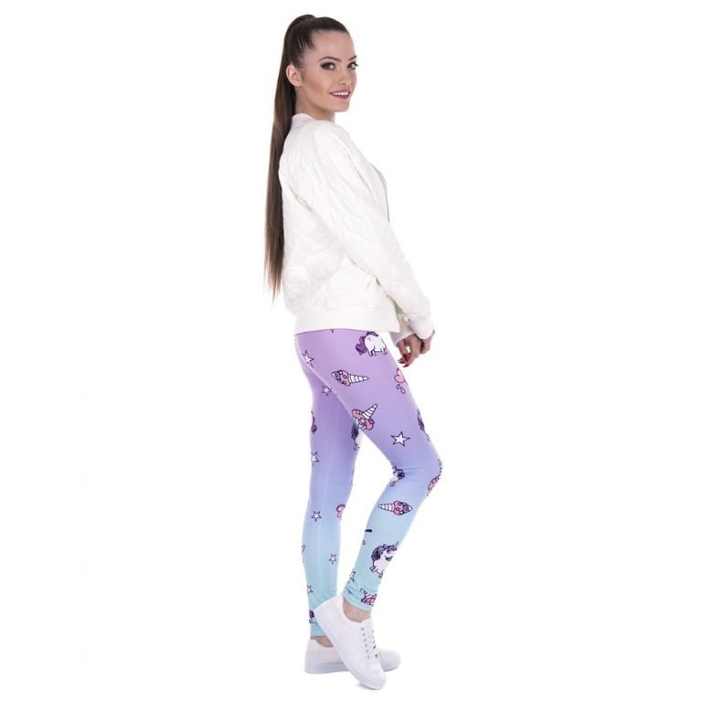 Unicorn And Sweets Printing Women Leggings Woman Pants