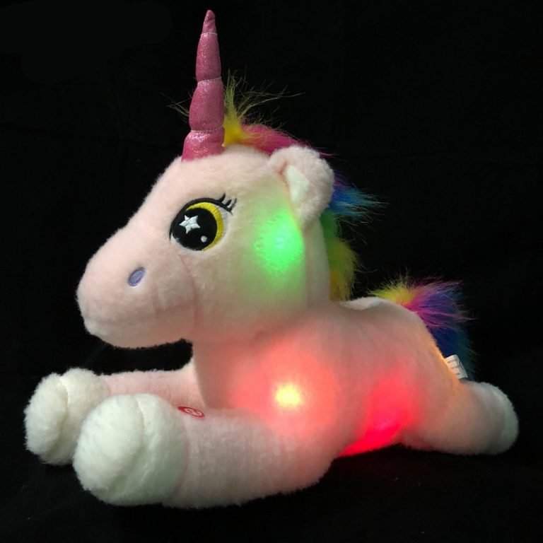 40cm LED Plush Stuffed Unicorn Toys