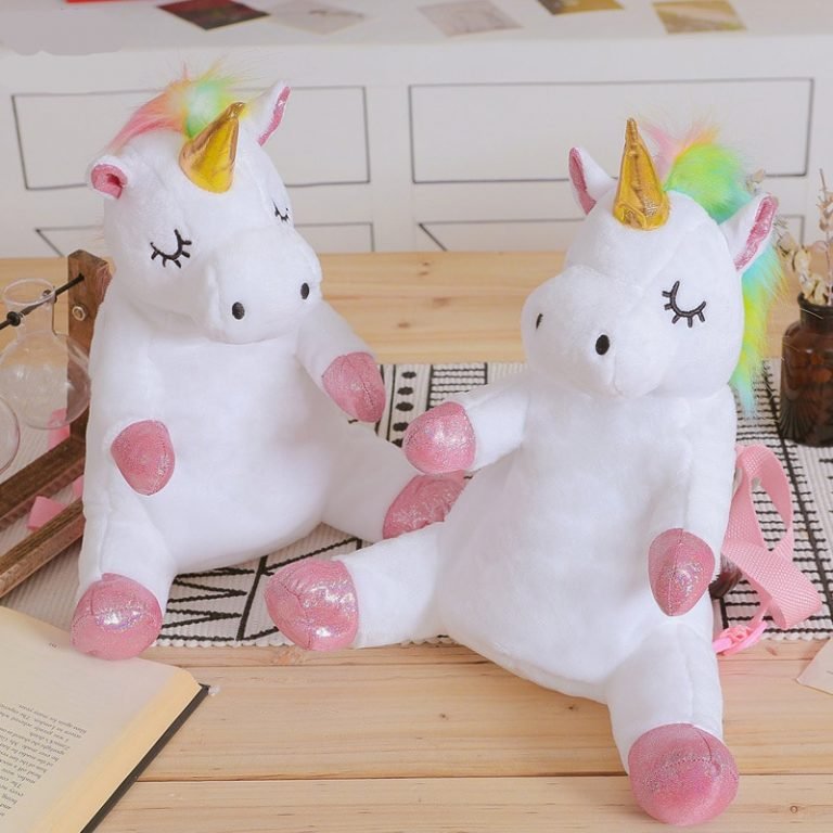 Unicorn Plush Toy Backpack