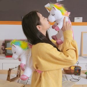 Unicorn Plush Toy Backpack