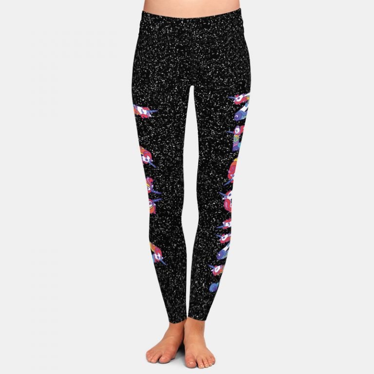 New High Elastic Unicorn Leggings