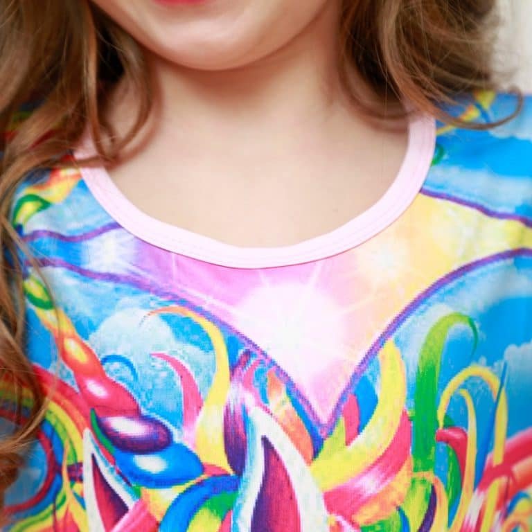 New Unicorn Summer Soft Sleepwear Dress