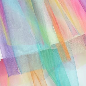 Girls Unicorn Hair Band Wings Tutu Dress