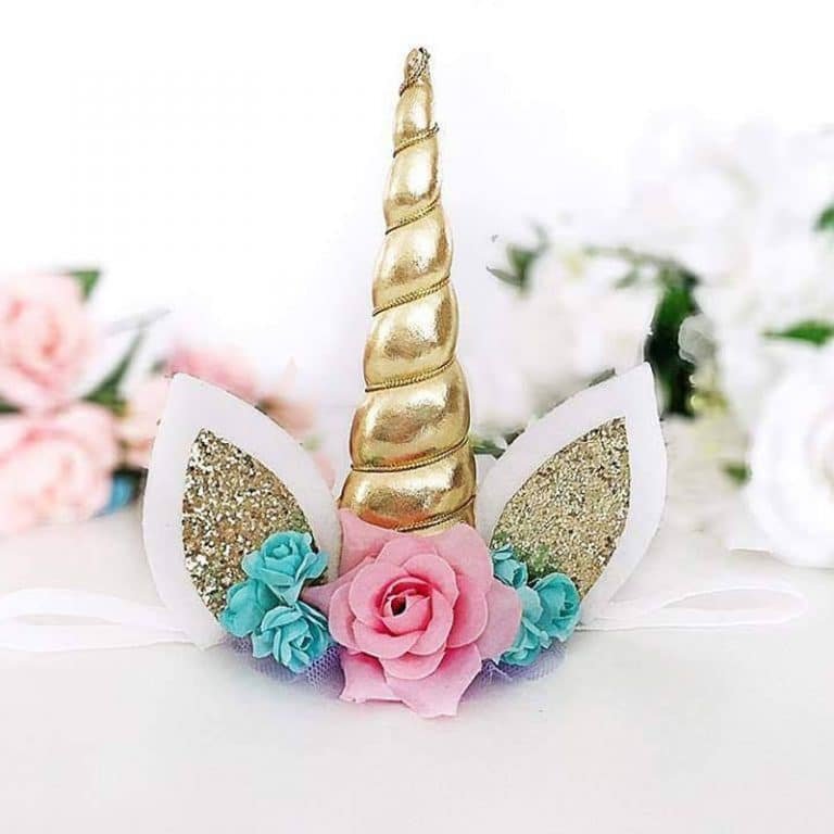 Unicorn One Year Romper Headband Tutu Dresses