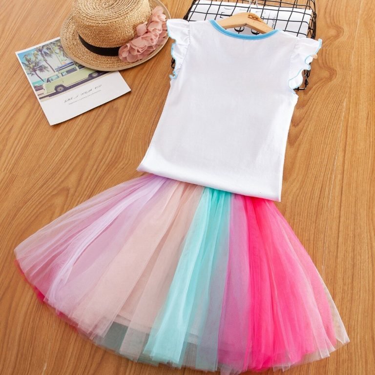 Girls Unicorn Tutu Dress
