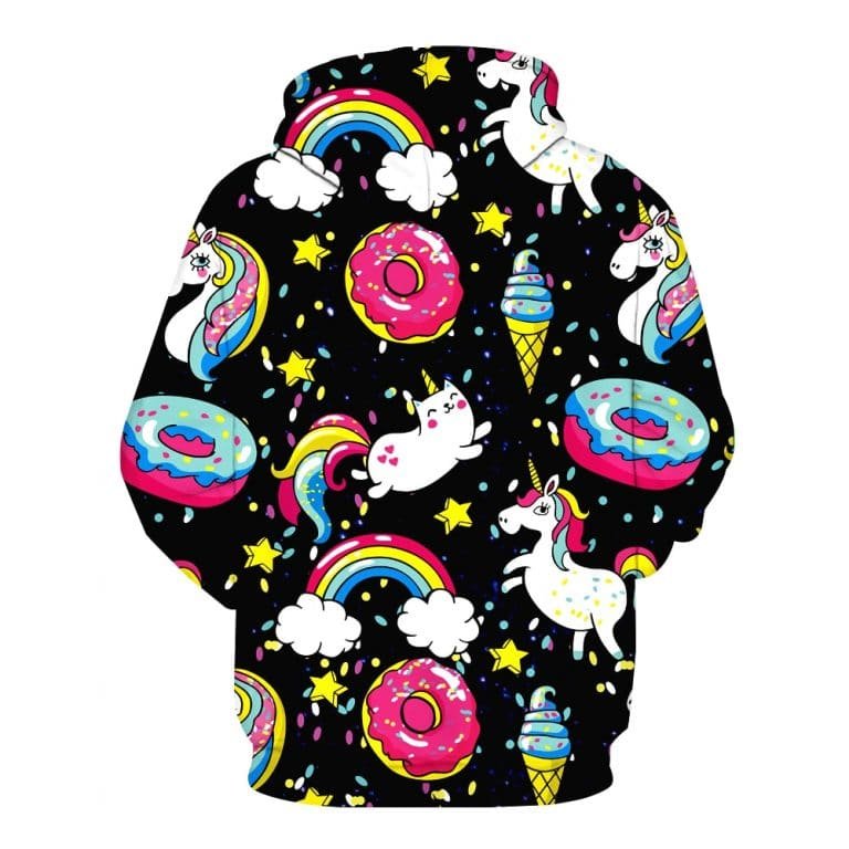 Kid Unicorn Icon Hoodie