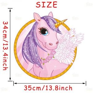 Cute Cartoon Unicorn Wall Stickers