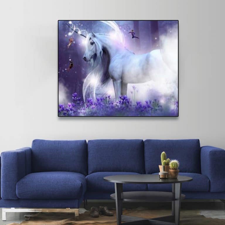 Unicorn Painting Calligraphy Posters