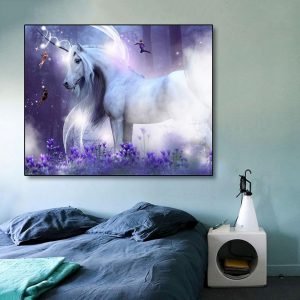 Unicorn Painting Calligraphy Posters