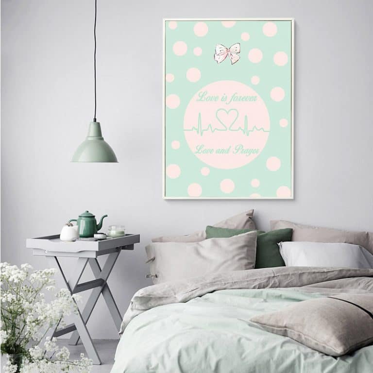 Unicorn Canvas Painting Nordic Poster