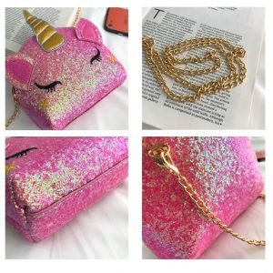 Shiny Unicorn Shoulder Bag