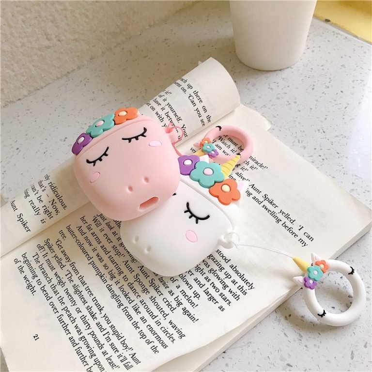 Cute Cartoon Unicorn AirPods Case