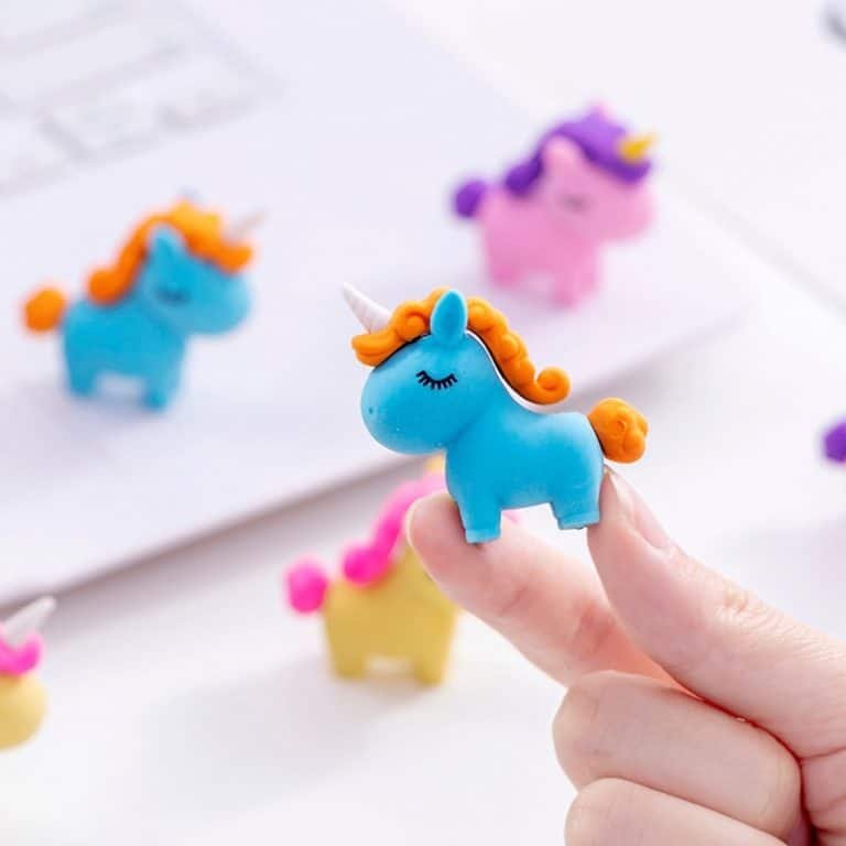 Cute Unicorn Pencil Eraser