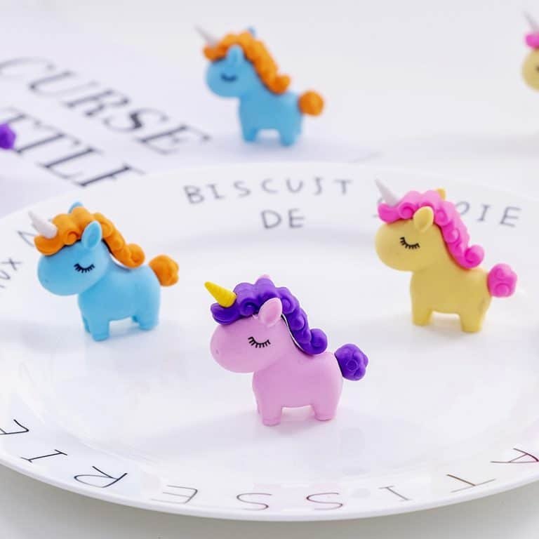 Cute Unicorn Pencil Eraser