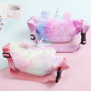  Plush Unicorn Waist Wallet Bag