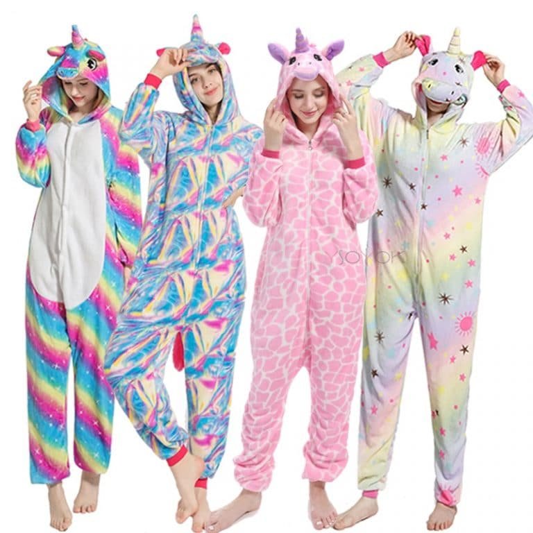 Unicorn Colorful Holographic Winter Onesie | Unilovers