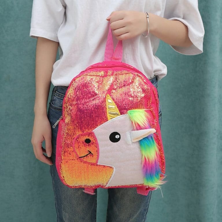 Unicorn Plush Backpack