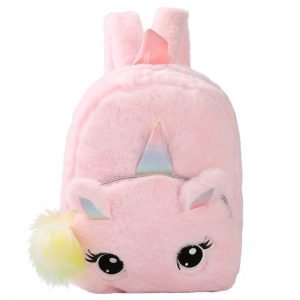 Faux Fur Unicorn Bagpack