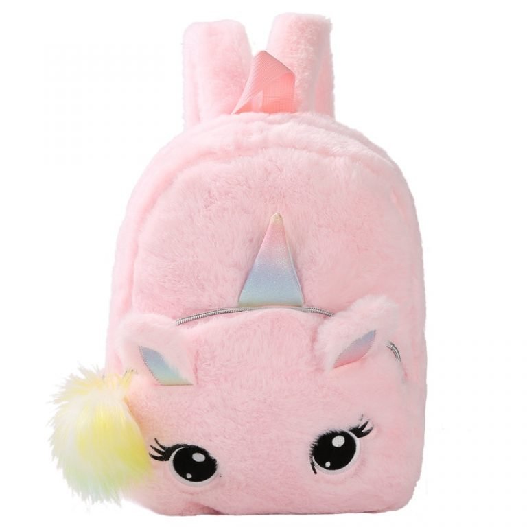 Faux Fur Unicorn Bagpack