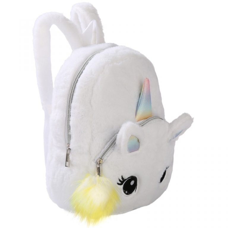 Faux Fur Unicorn Bagpack