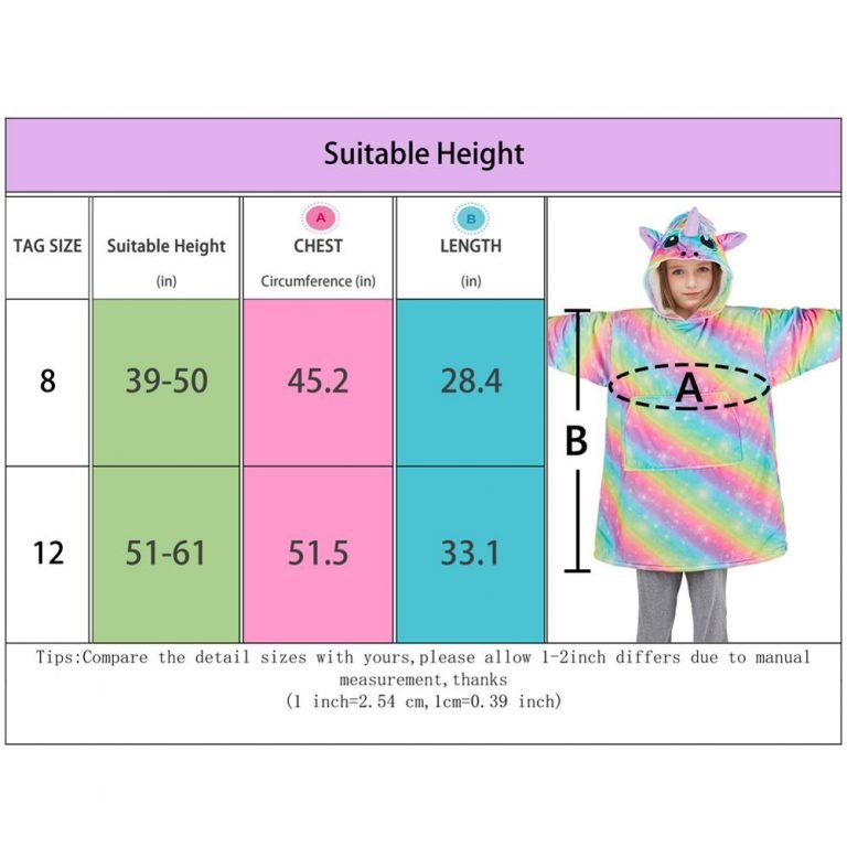 Colorful Rainbow Unicorn Hoodie