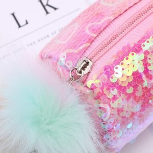Sequin Unicorn Pencil Case