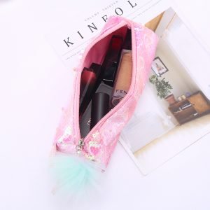 Sequin Unicorn Pencil Case