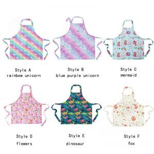 Unicorn Rainbow & Galaxy Apron