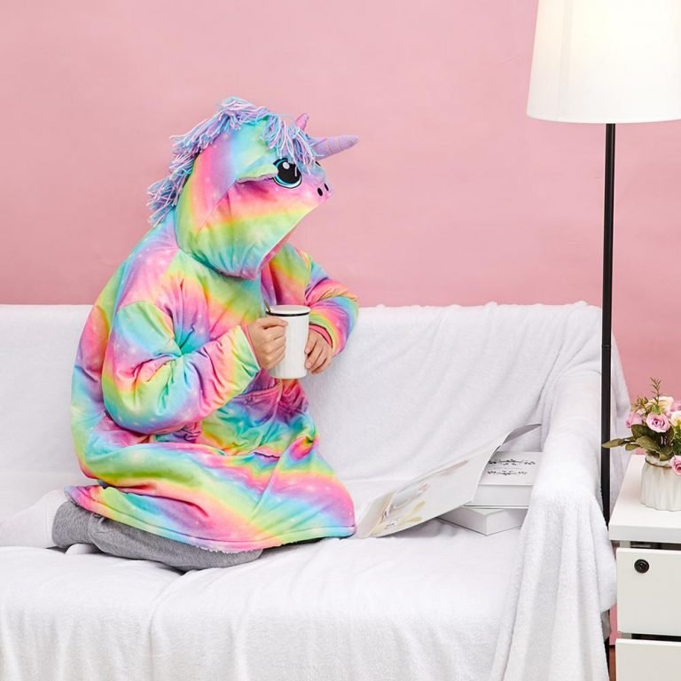 Colorful Rainbow Unicorn Hoodie