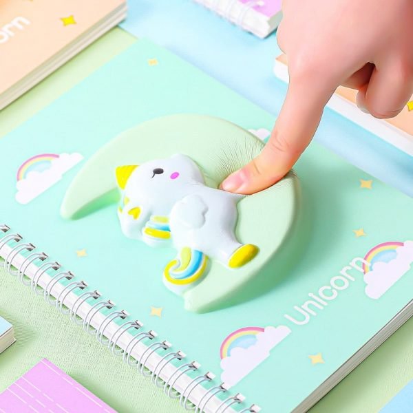 Unicorn 3D Squishy Notebook
