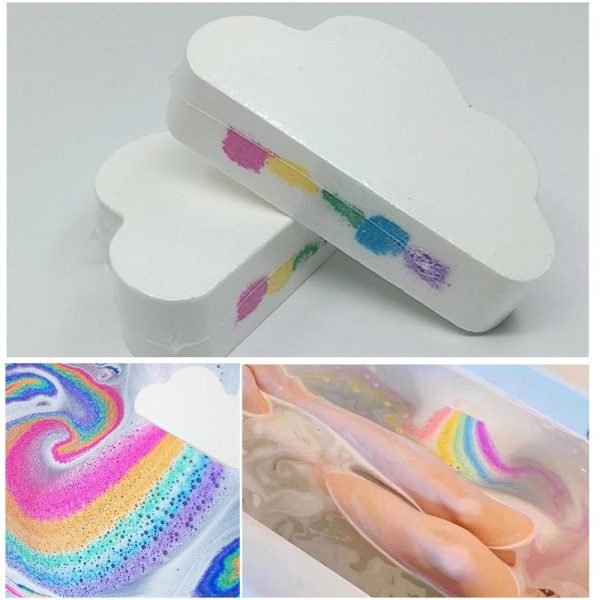 Unicorn Rainbow Bath Bubble Exfoliating Bombs
