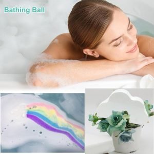 Unicorn Rainbow Bath Bubble Exfoliating Bombs