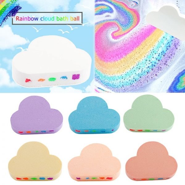 Unicorn Rainbow Bath Bubble Exfoliating Bombs