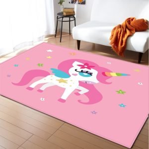 Rainbow Unicorn Rugs For Bedroom