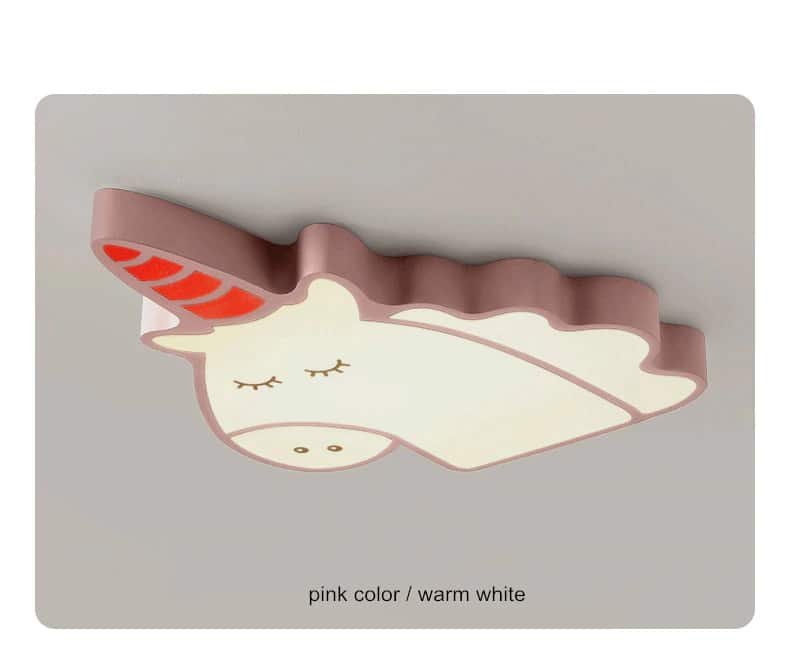Creative Unicorn Ceiling Chandelier For Kid's Room