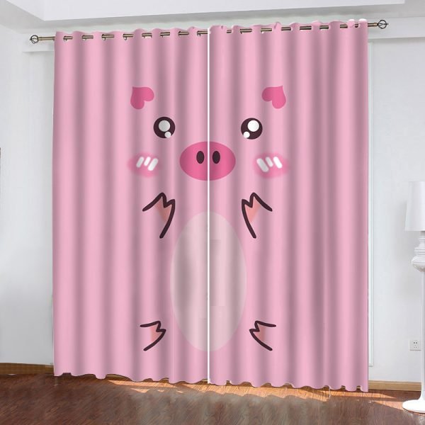 Unicorn Eyelashes Curtain