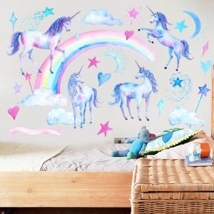 Unicorn Wall Stickers for kids rooms