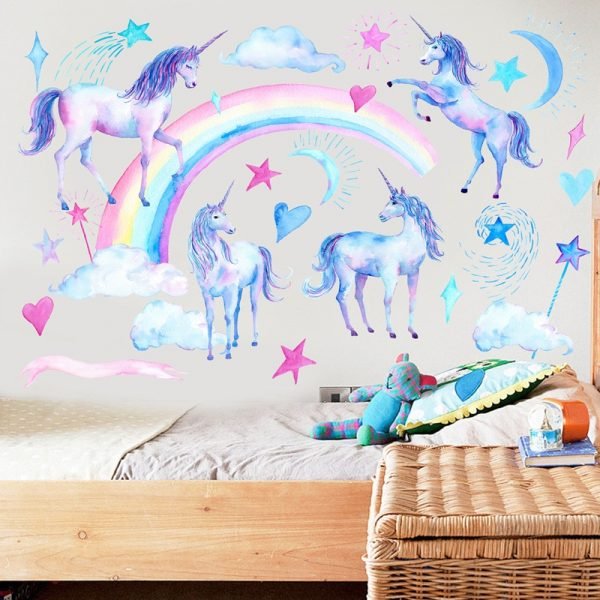 Unicorn Wall Stickers for kids rooms