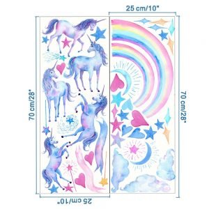 Unicorn Wall Stickers for kids rooms