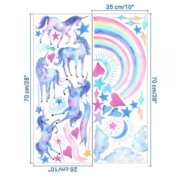Unicorn Wall Stickers for kids rooms