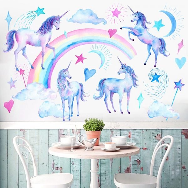 Unicorn Wall Stickers for kids rooms