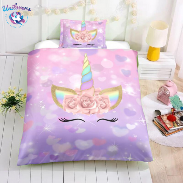 Personalized Custom Little Girls Bedding Set – Girl Bed Set