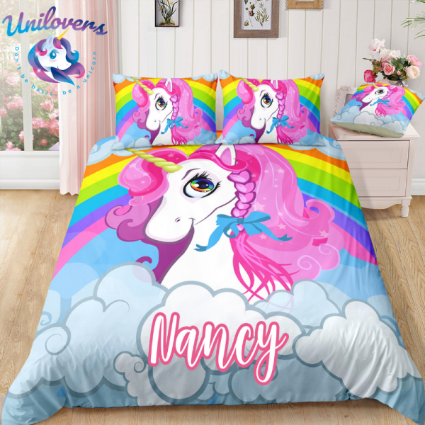 Personalized Princess Girl Bedding Set