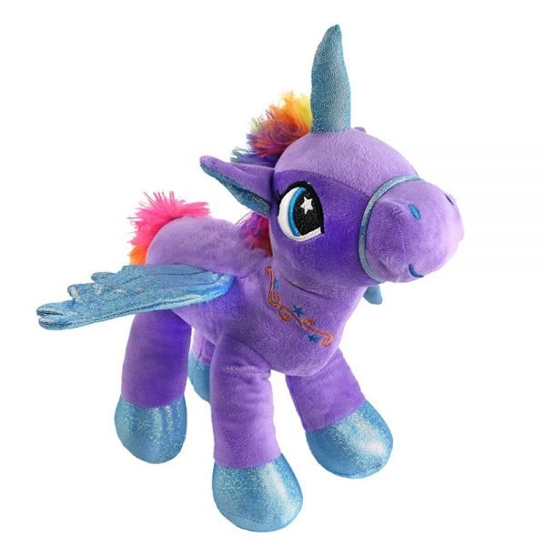 Glowing LED Night Light Unicorn Stuffed Animal Toy
