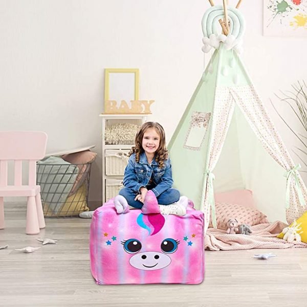 Pink Unicorn Bean Bag Chair
