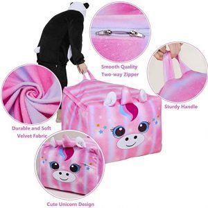 Pink Unicorn Bean Bag Chair