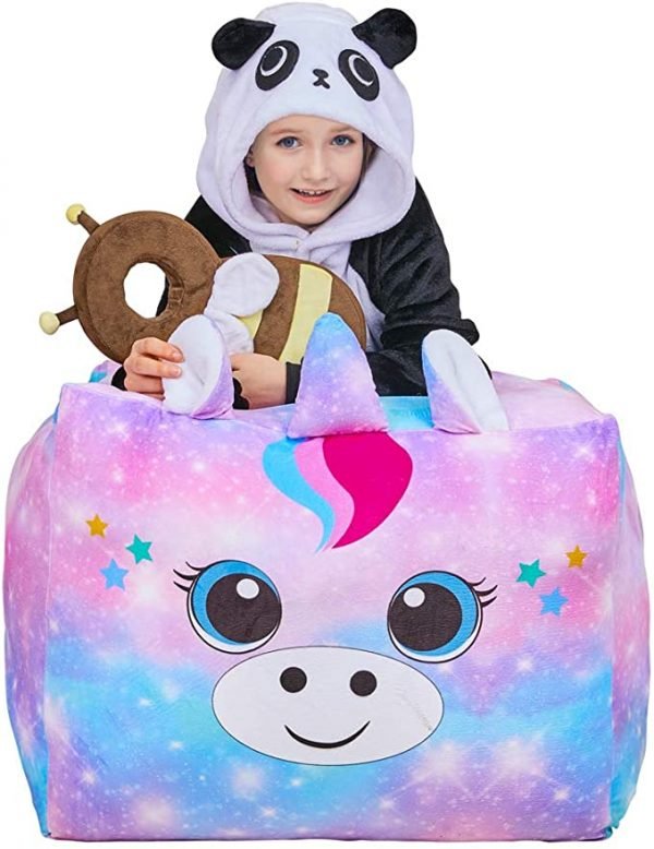 Purple Unicorn Bean Bag Chair