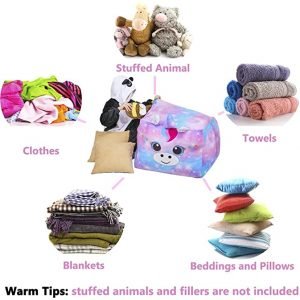 Purple Unicorn Bean Bag Chair