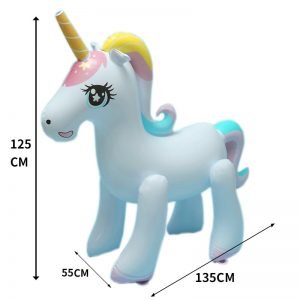 Giant Inflatable Unicorn Sprinkler For Summer