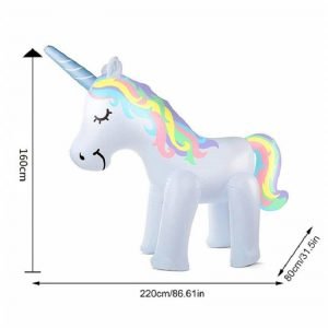 Giant Inflatable Unicorn Sprinkler For Summer